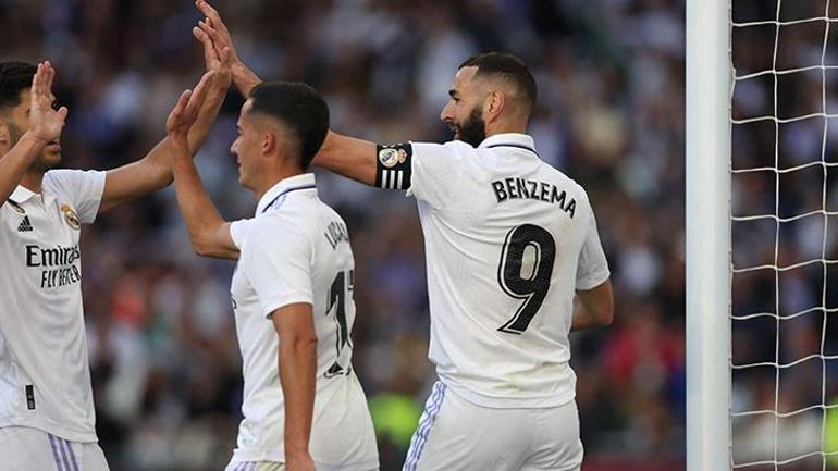 Ne yaptın Karim Benzema 7 dakikada hat-trick