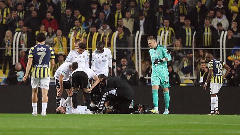 Fenerbahçe - Beşiktaş derbisinde ortalık karıştı Vincent Aboubakar, Serdar Aziz ve Samet Akaydın...