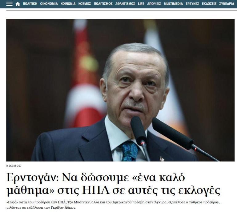 Erdoğan kapıyı kapattı, dünyada manşet