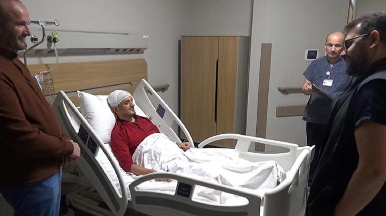 Bursa Şehir Hastanesi’nde hastaya bilinci açıkken, beyin tümörü ameliyatı yapıldı