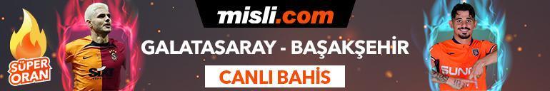 Galatasaray - Başakşehir maçı Tek Maç, Süper Oran ve Canlı Bahis seçenekleriyle Misli.com’da