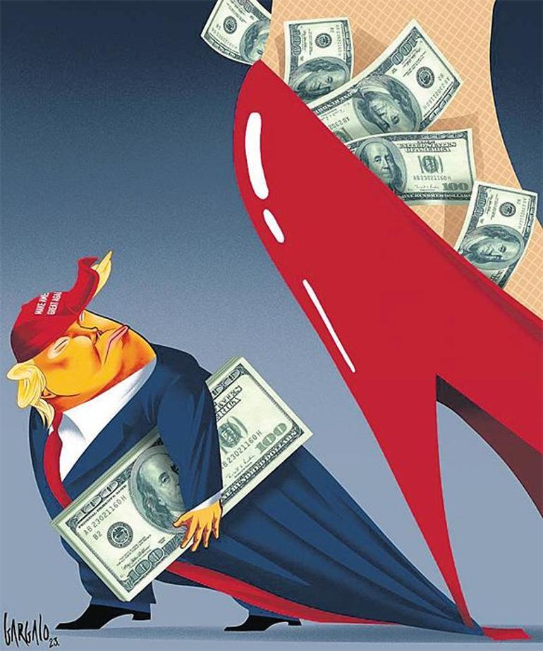 Trump ve yüksek ökçeler