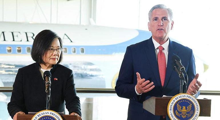 ABD Temsilciler Meclisi Başkanı McCarthyden Tayvan açıklaması: Silah satışına devam etmeliyiz