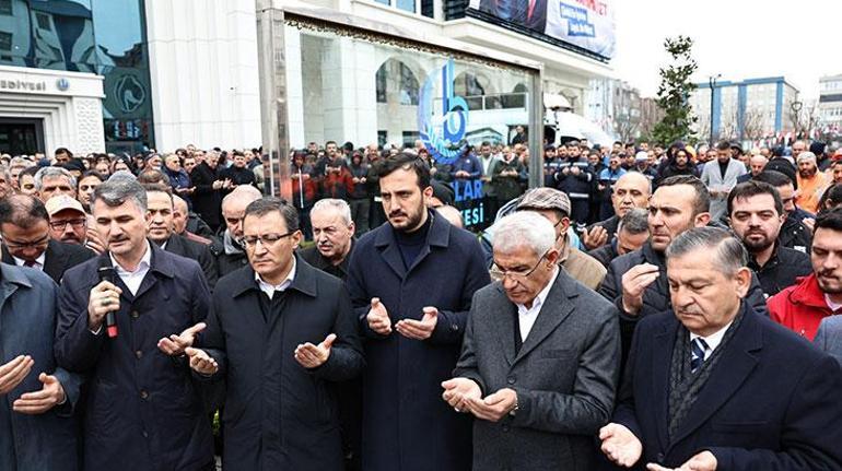 Bağcılar Belediyesinin çalışanları son yolculuğuna uğurlandı