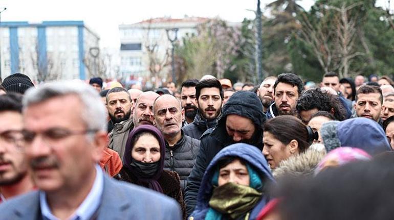 Bağcılar Belediyesinin çalışanları son yolculuğuna uğurlandı