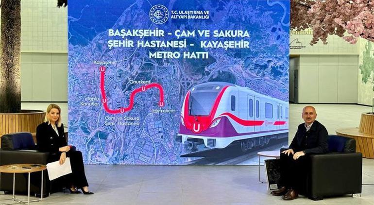 Yeni metro açılıyor Bakan Karaismailoğlu tüm detayları CNN Türkte açıkladı
