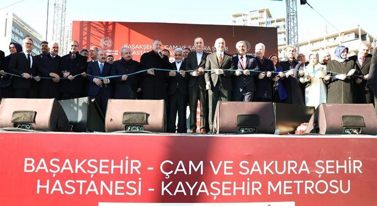 Başakşehir-Kayaşehir metro hattı açıldı Cumhurbaşkanı Erdoğan: İstanbulu birilerinin ihtiraslarına kurban edemeyiz