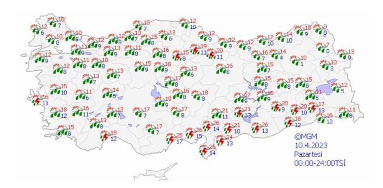 Meteorolojiden 15 ile sarı kodlu uyarı Hava kalitesi düşecek