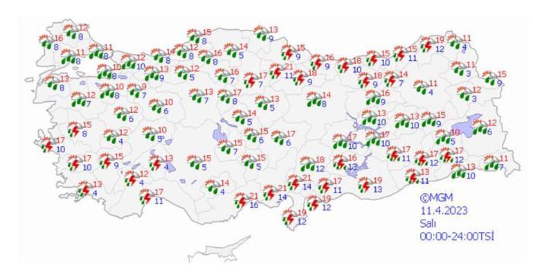 Meteorolojiden 15 ile sarı kodlu uyarı Hava kalitesi düşecek