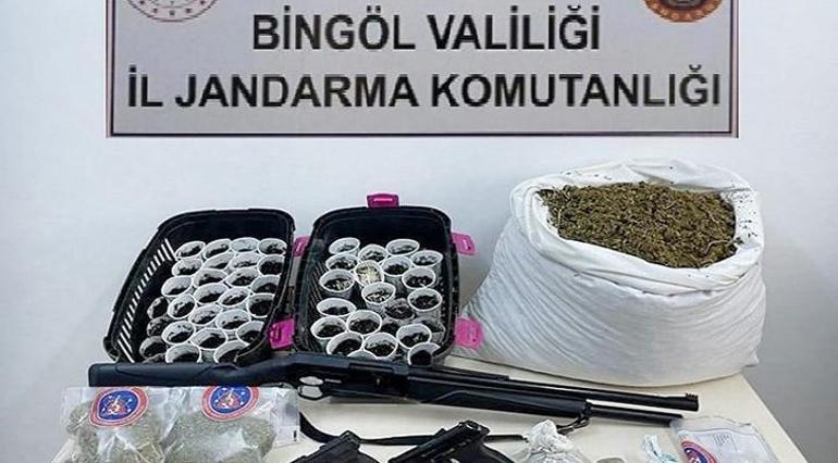 Bingöl merkezli uyuşturucu operasyonu Çok sayıda gözaltı var