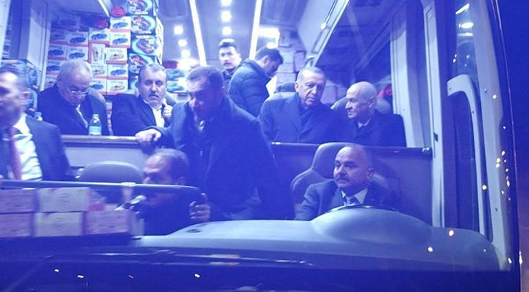 Erdoğan: Bizim gündemimiz sizsiniz, koltuk peşinde olanlar 6lı masanın peşinde