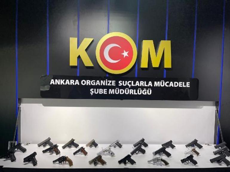 Ankarada Valeler suç örgütüne operasyon: 33 gözaltı