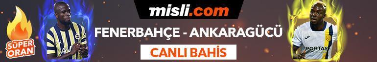 Fenerbahçe-Ankaragücü maçı Tek Maç, Süper Oran ve Canlı Bahis seçenekleriyle Misli.com’da