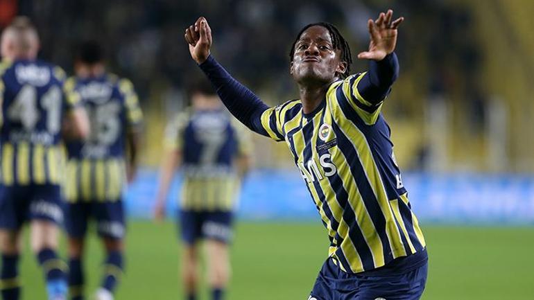 Fenerbahçeli Michy Batshuayi, 1. Lig maçını tribünden izledi