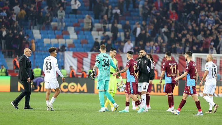 Trabzonspor-Beşiktaş maçı sonrası tepki: Hadi oradan, sanırım kulağına üflediler