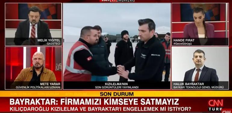 Haluk Bayraktardan CNN Türkte Kılıçdaroğluna yanıt: Firmamızı kimseye satmayız