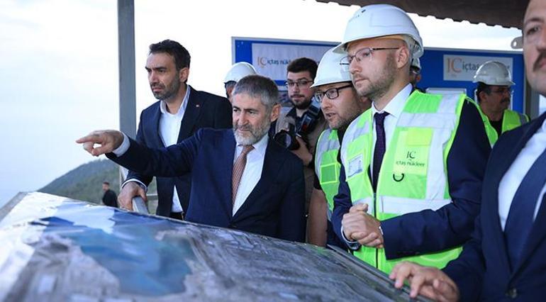 Bakan Nebati açıkladı: İlk elektrik üretiminin 2024 yılında yapılmasını hedefliyoruz