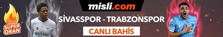 Sivasspor-Trabzonspor maçı canlı bahis seçeneğiyle Misli.comda