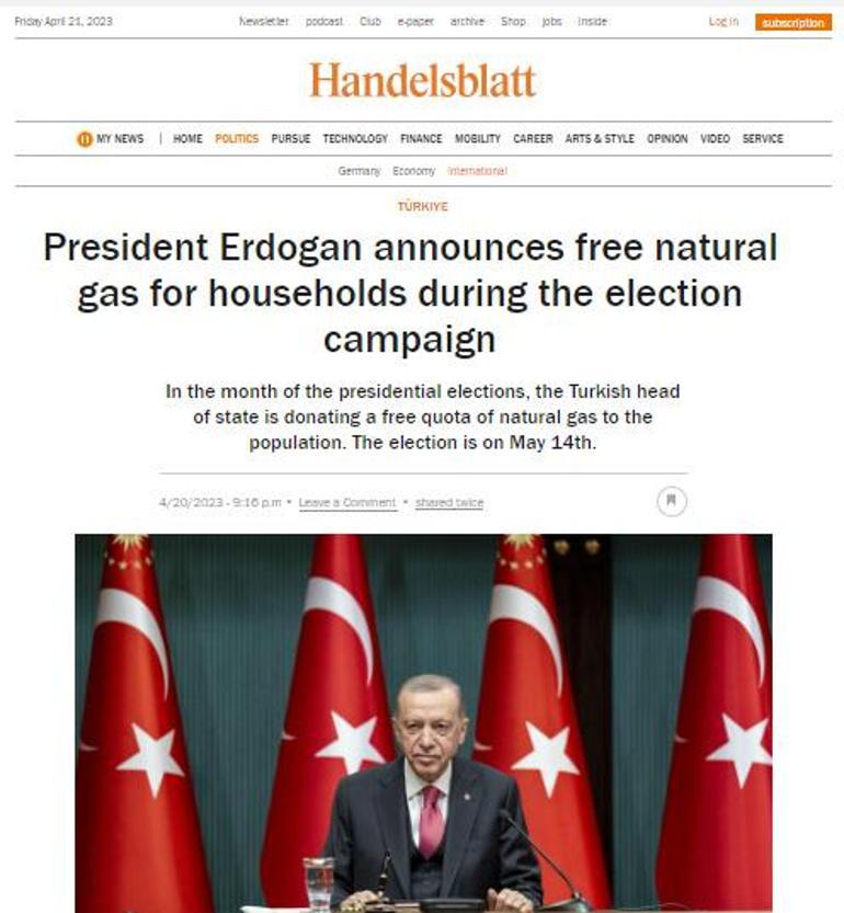 Açılış dünya medyasında: Erdoğanın kampanyası bir güç gösterisi