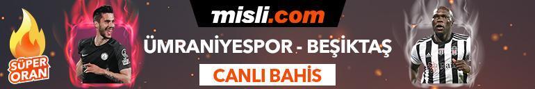Ümraniyespor - Beşiktaş maçı Tek Maç, Süper Oran ve Canlı Bahis seçenekleriyle Misli.com’da