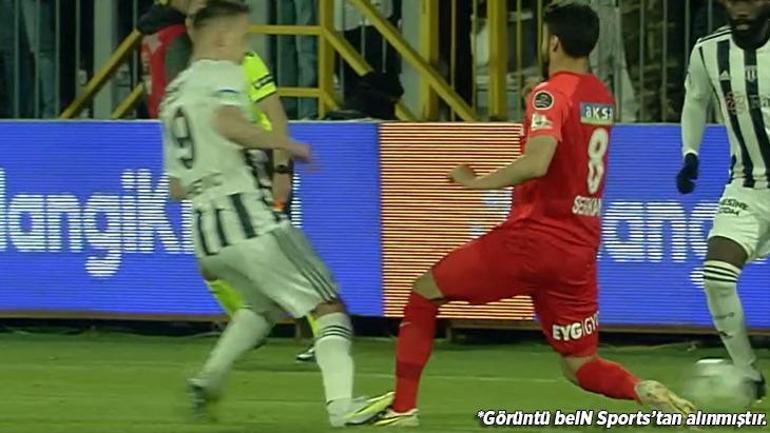 Ümraniyespor - Beşiktaş maçında ikinci golden önce faul var mı Deniz Çoban: Hakemi tebrik etmek lazım