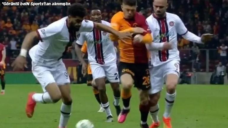 Galatasaray - Karagümrük maçında Volkan Bayarslanın penaltı kararları tartışma yarattı VAR müdahalesi tamamen yanlış