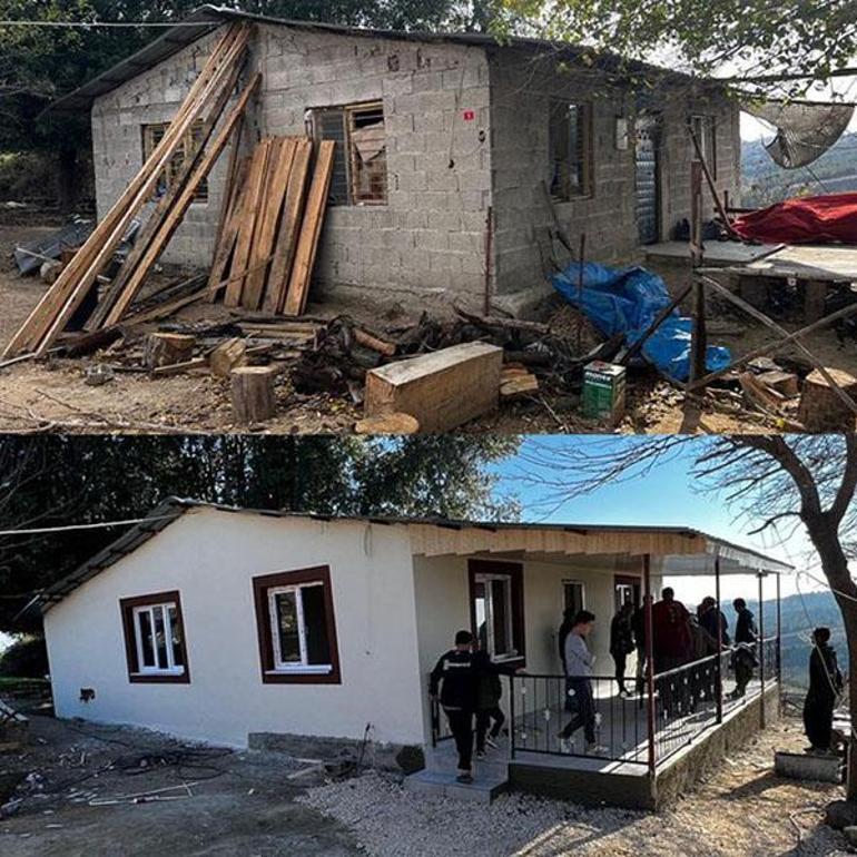 CZN Buraktan alkışlanacak hareket Osmaniyedeki depremzedenin evini yeniletti