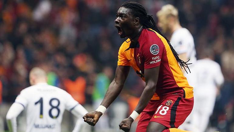 Galatasaraydan Bafetimbi Gomis kararı Okan Buruk, Erden Timur ve Dursun Özbek toplantı yaptı