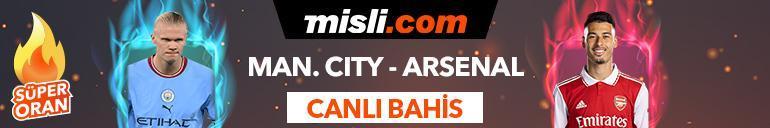 Manchester City - Arsenal maçı Tek Maç, Süper Oran ve Canlı Bahis seçenekleriyle Misli.com’da