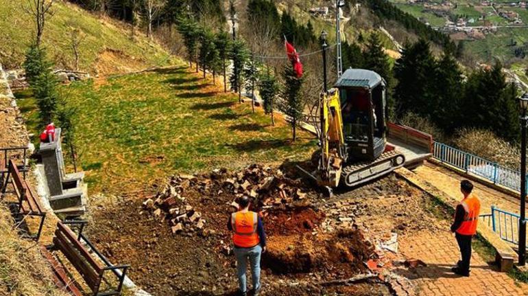 Şehit Eren Bülbül’e Trabzon’da anıt mezar yapılıyor