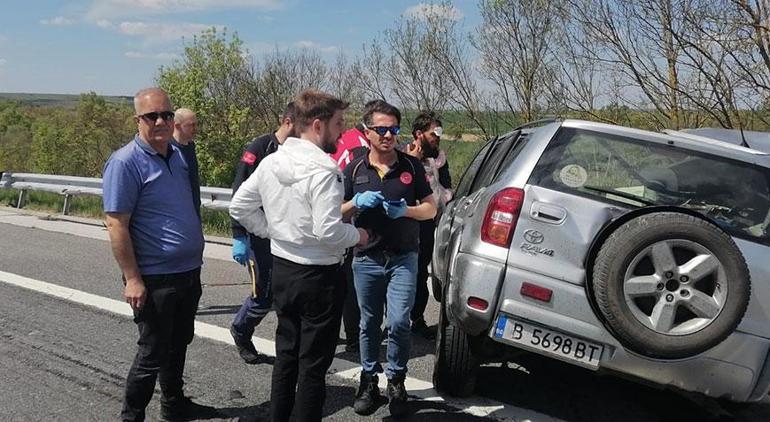 Edirnede korkunç kaza Hamile kadın hayatını kaybetti