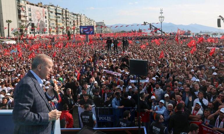 İzmir mitingi dünyada ses getirdi: Erdoğan fırtına gibi gürledi