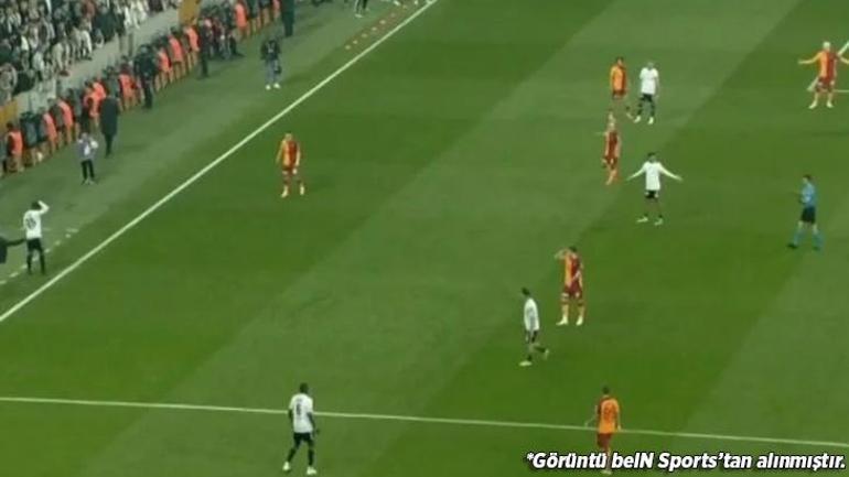 Beşiktaş-Galatasaray derbisinde tartışma yaratan pozisyonlar Pozisyon kırmızı kart mı Penaltı var mı Tek tek açıkladı