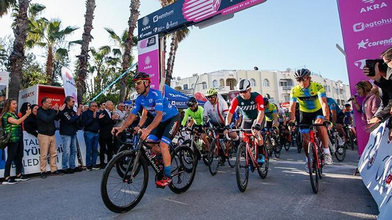 Gran Fondo Antalya yol bisikleti yarışında pedallar Kemer’de iyilik için döndü