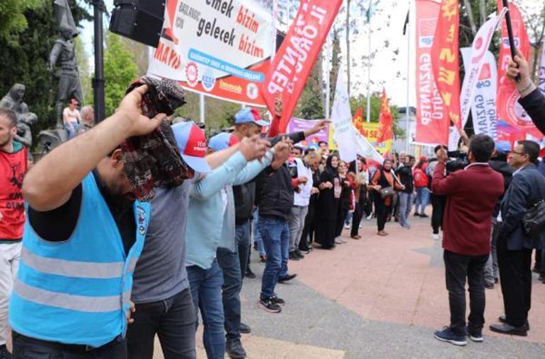 1 Mayıs kutlamalarında Memleket Partililer ile CHPliler arasında kavga