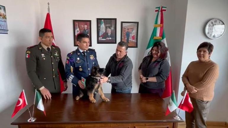 Meksikaya gönderilen Arkadaş, Türk bayraklı yelekle görev yapacak