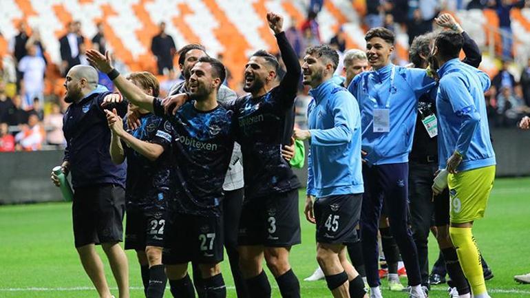 Adana Demirsporda Younes Belhanda fırtınası Süper Ligde tarihe geçtiler