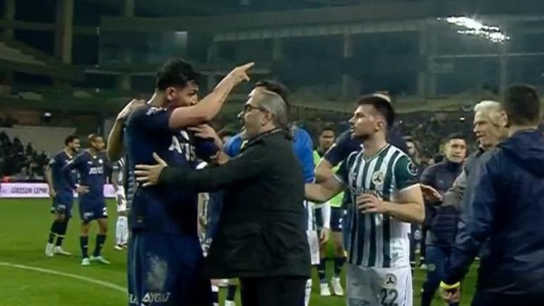 Samet Akaydın ve Osayi Samuel çılgına döndü Giresunspor - Fenerbahçe maçında ortalık karıştı