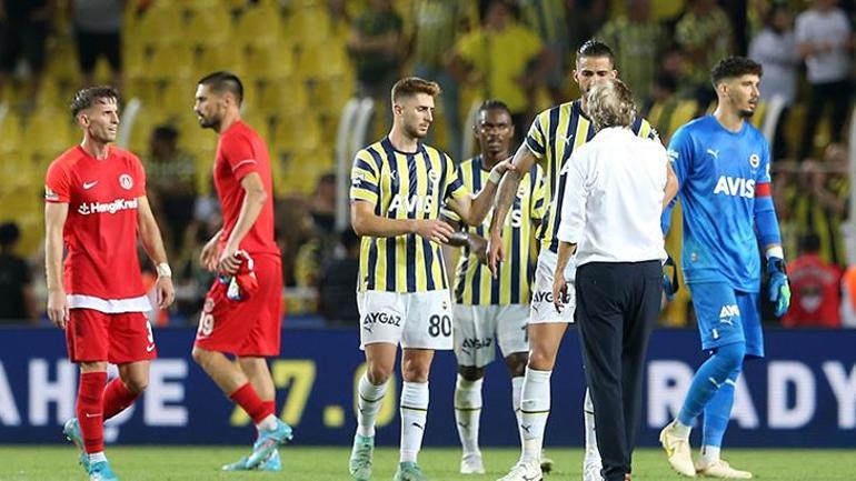 Fenerbahçe yarışta düşme hattına takıldı Süper Ligde şaşırtan tablo