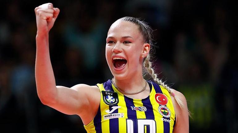 Fenerbahçe Opette Arina Fedorovtseva şov Aslı Kalaç duvar oldu