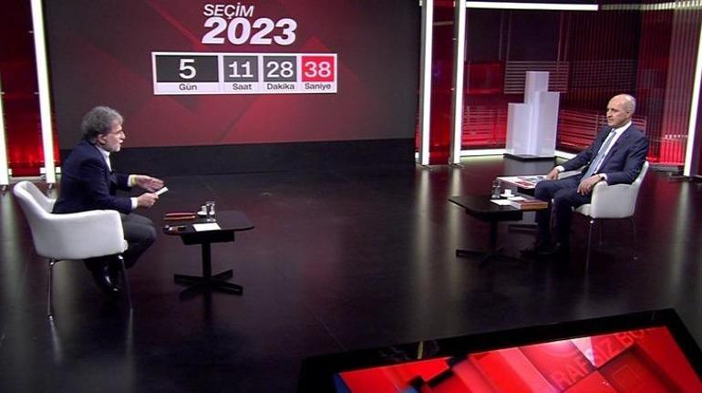Numan Kurtulmuş CNN Türkte konuştu: Siyaset düşmanlık alanı değil, rekabet alanıdır