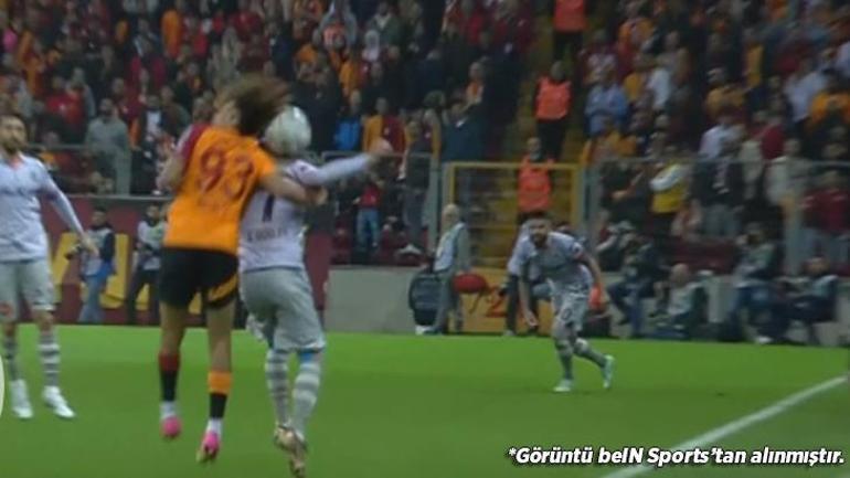 Galatasaray - Başakşehir maçında Halil Umut Melerden tartışmalı karar Eski hakemler arasında fikir ayrılığına yol açtı