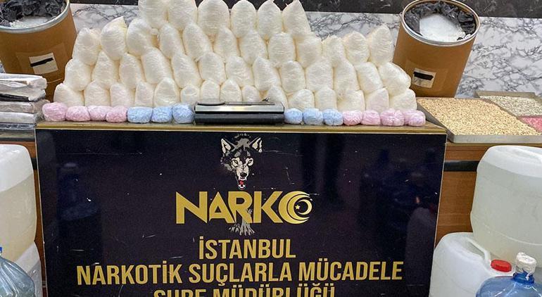 İstanbulda 14 ilçede uyuşturucu operasyonu 23 kişi yakalandı