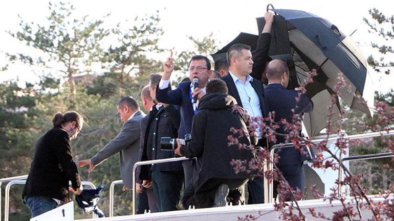 İmamoğlunun konuşması sırasında çıkan olaylarla ilgili gözaltına alınan 9 kişi serbest