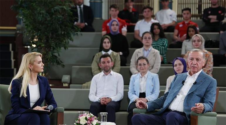 Erdoğandan gençlerin anket sorusuna net cevap: Meydanlar zaten konuşuyor