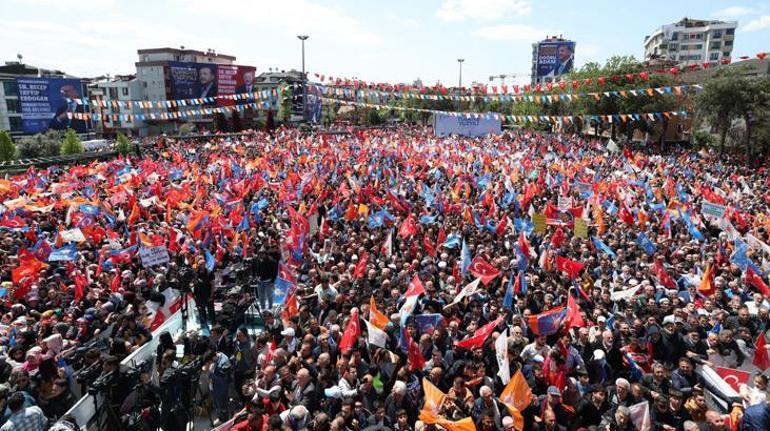 Cumhurbaşkanı Erdoğandan seçim mesajı: Bu işin ilk turda bitmesini sağlayacağız