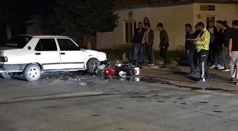 Konya’da otomobil ile motosiklet çarpıştı: 1 kişi hayatını kaybetti