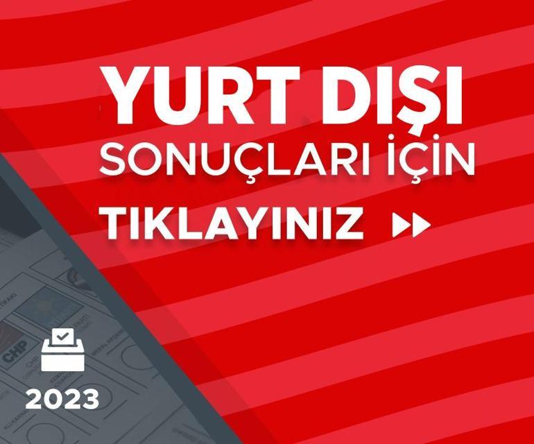 Son dakika İşte yurt dışı seçim sonuçları: İlk veriler geldi