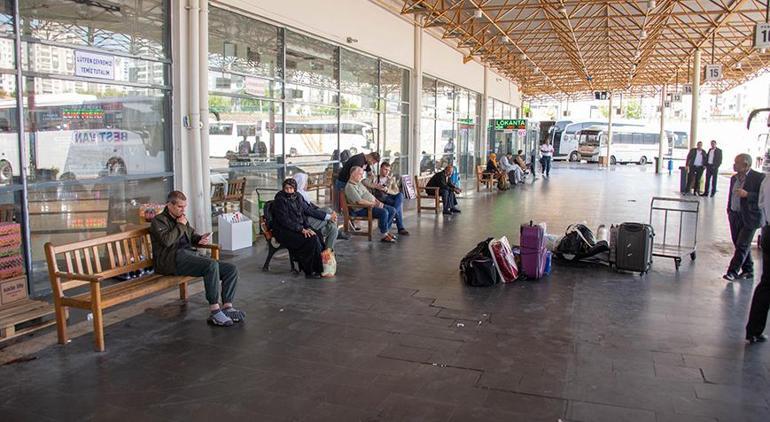 Diyarbakır’da seçim sonrası otogarda yoğunluk