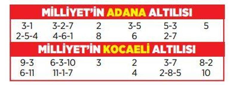 Altılı ganyanda bugün (16 Mayıs)